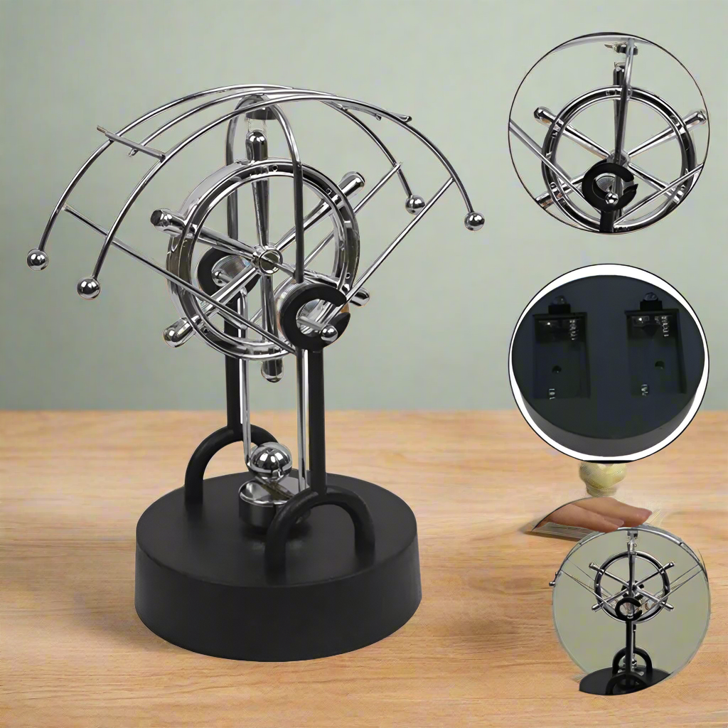 Newton Pendulum Miniature Physics Decor
